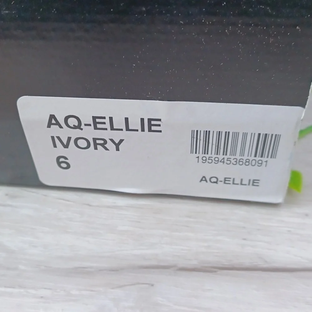 Aqua Ellie Faux Fur Ballet Flat NIB